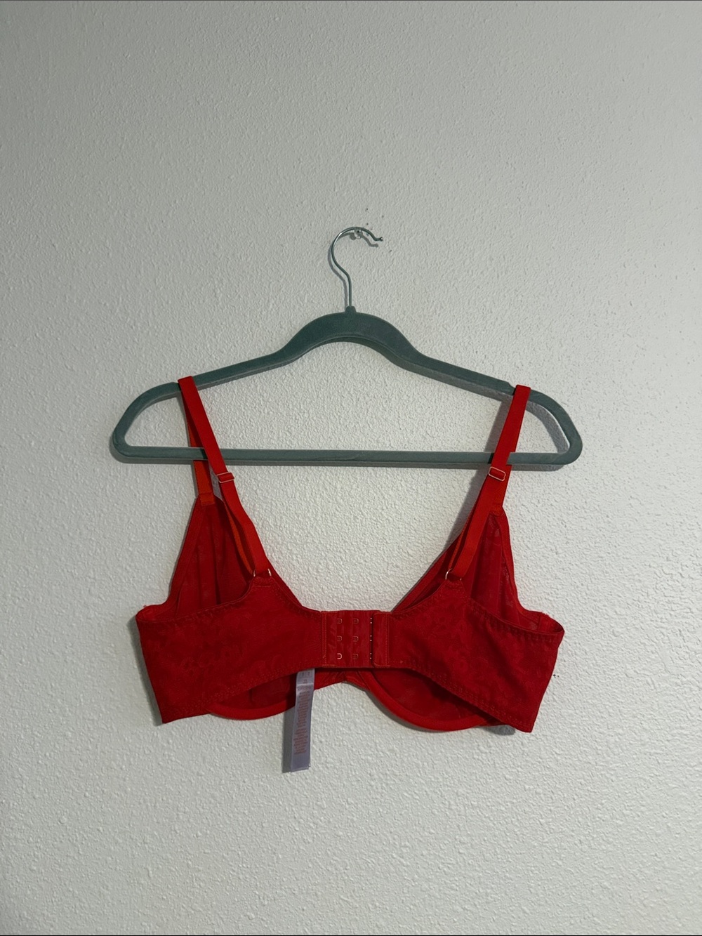 Savage x Fenty Unlined Red Bra - Picture 4 of 6